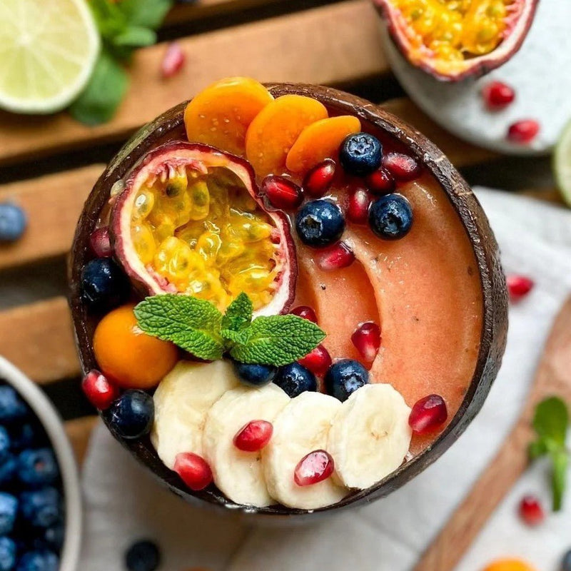 Smoothiekom met room
