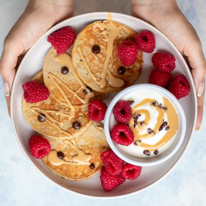 Gezonde havermoutpannenkoeken