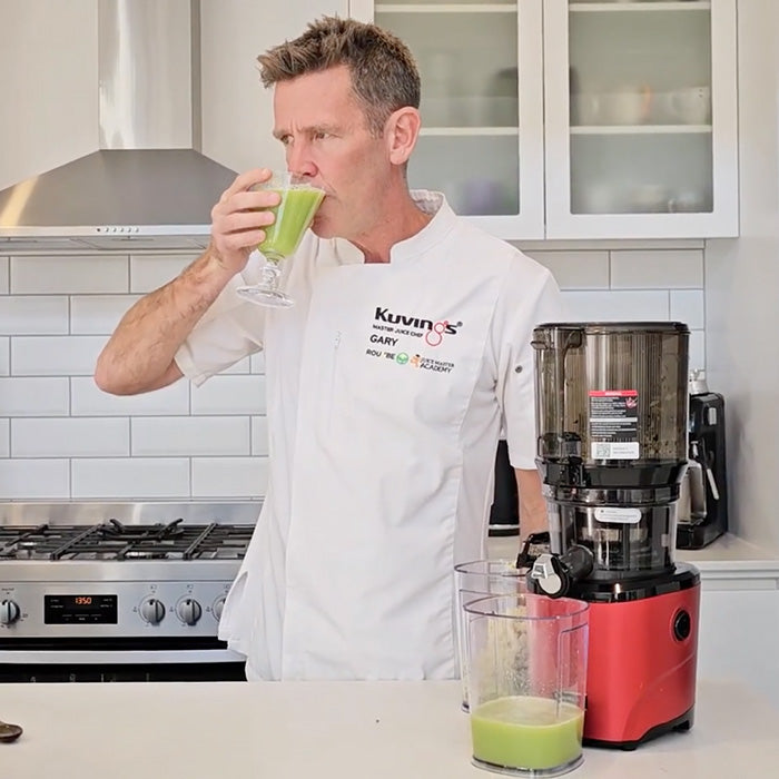 Recept voor Ginger Jolt Energy Juice met Master Chef 