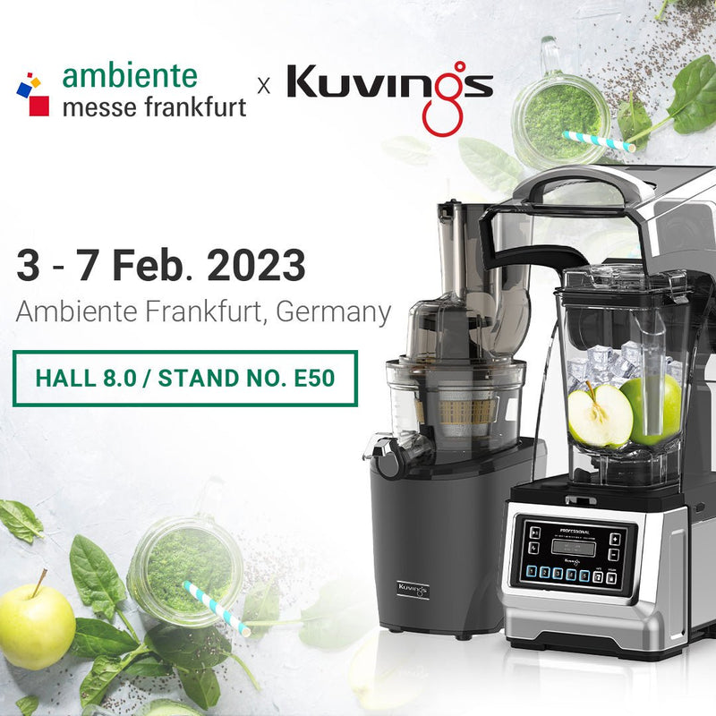 [ Ambiente Frankfurt ] Kuvings neemt deel aan AMBIENTE 2023