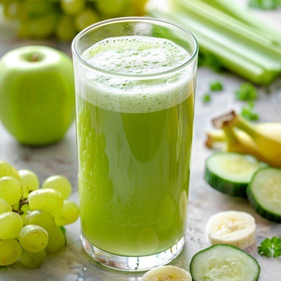 Anti-aging juice with grapes