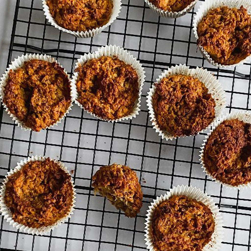 Appel- en ananasmuffins zonder afval