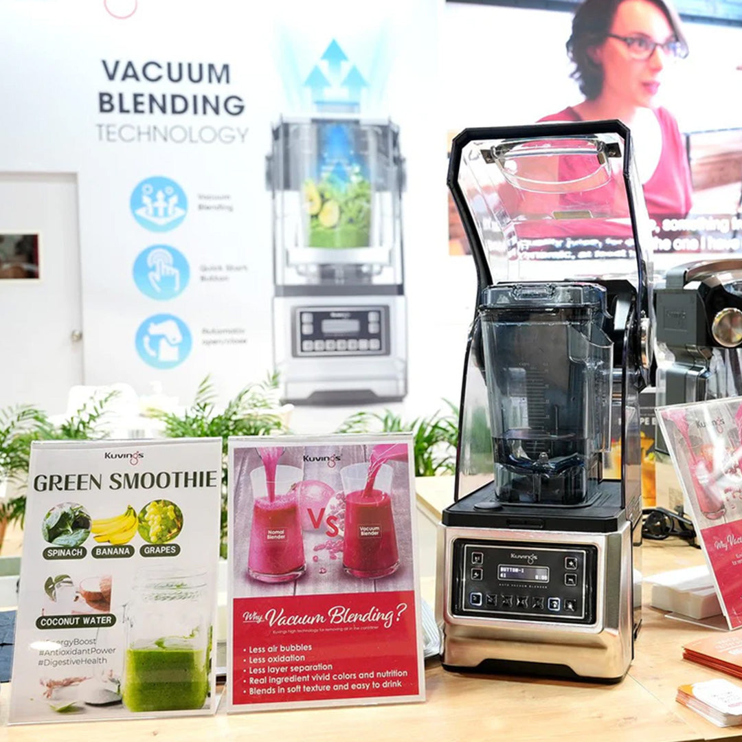 [IFA 2025] Kuvings Showcases Auto Series Cold Press Juicers & CB1000 Vacuum Blender