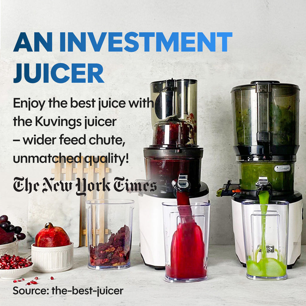 [ The New York Times ] Kuvings Juicer – Een investering in gezondheid
