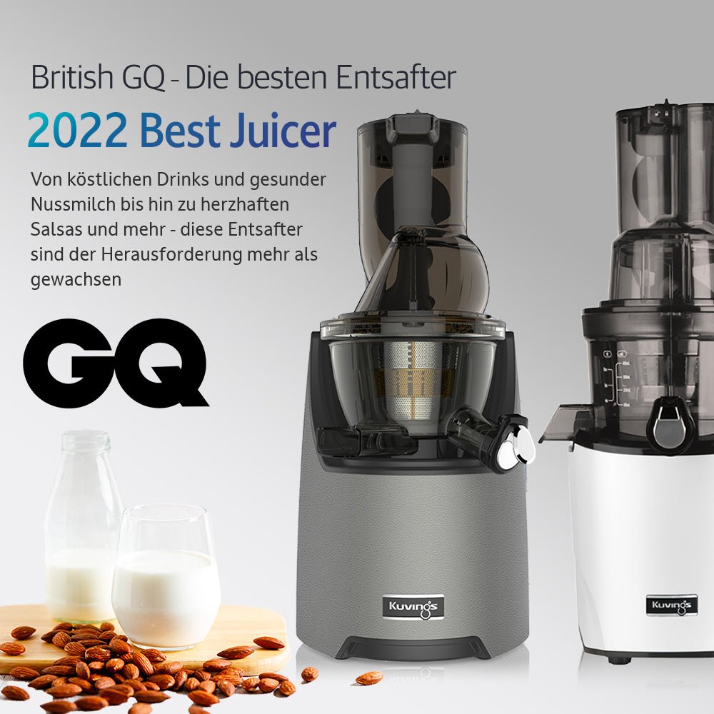 [ BRITISH GQ ] Kuvings Whole Slow Juicer, 2022 Bester Entsafter laut GQ - Kuvings Deutschland