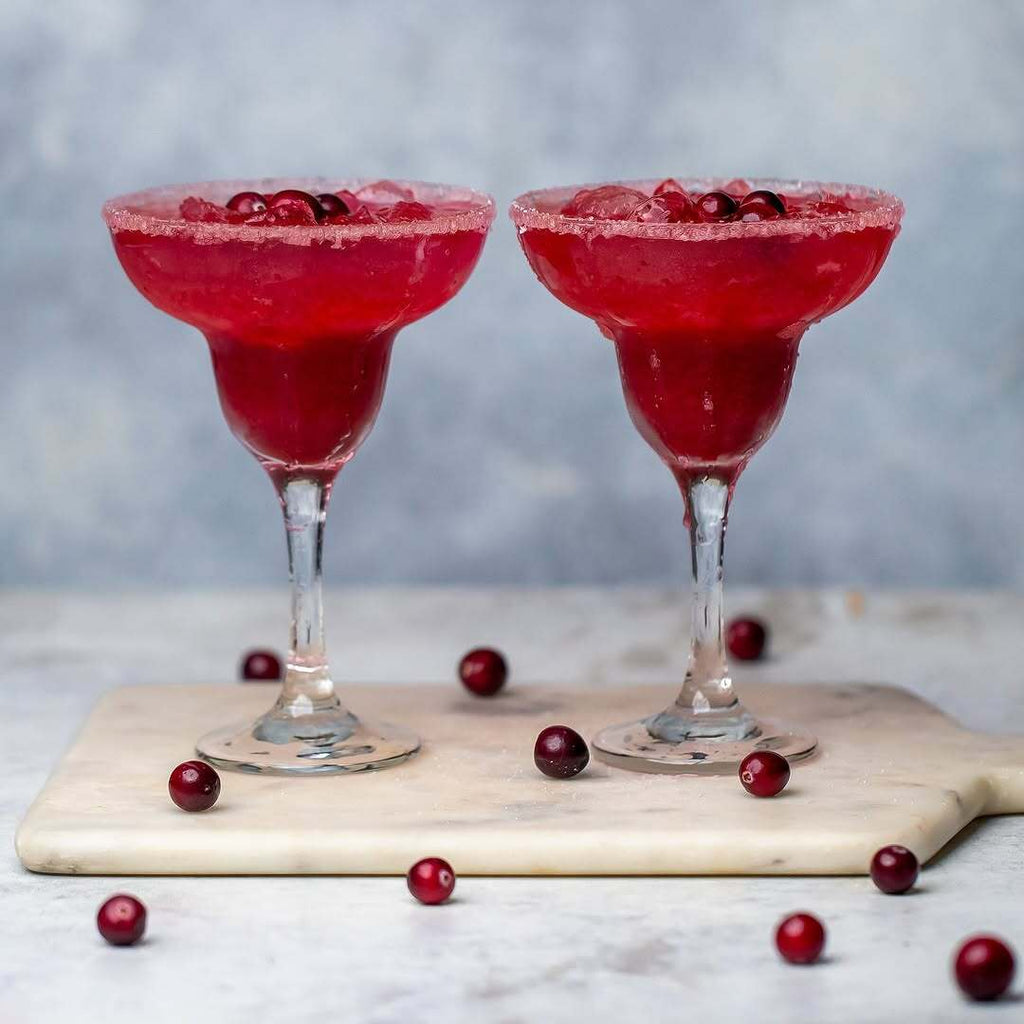Cherry-Cranberry Sparkling Mocktail