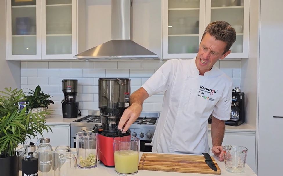 Lime Aid met chef-kok Gary Dowse