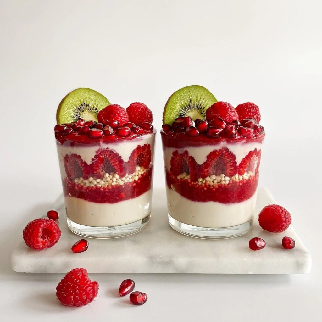 Romige zelfgemaakte yoghurt 