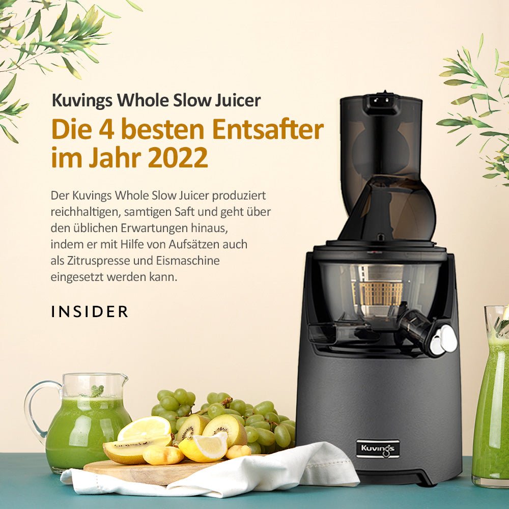 Die 4 besten Entsafter im Jahr 2022 - Kuvings Deutschland