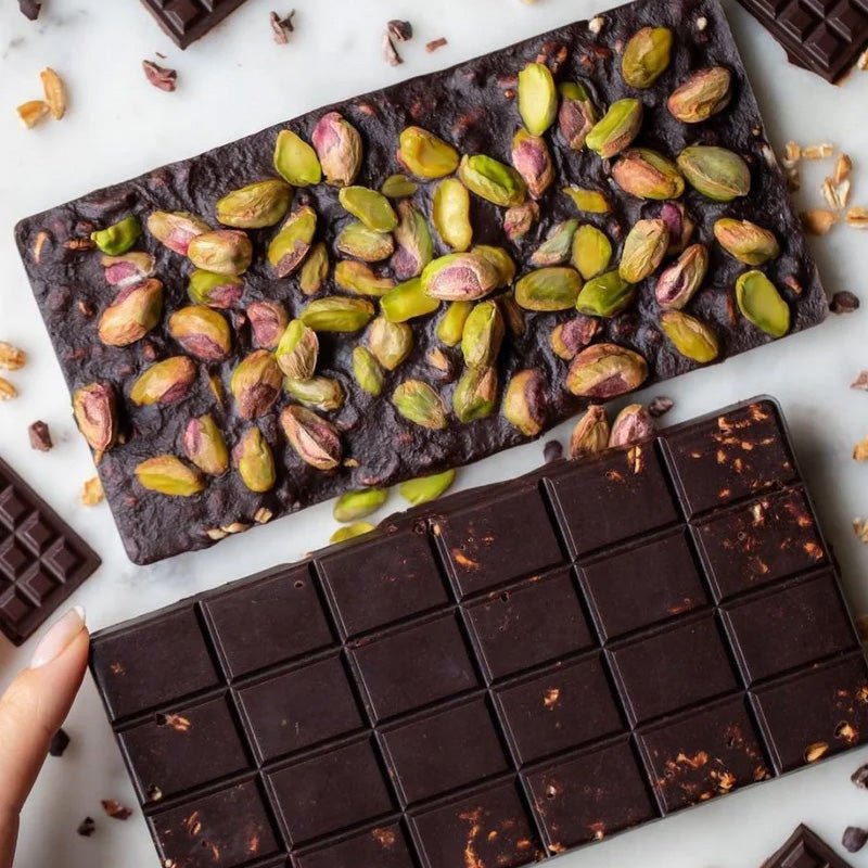 Gezonde pistachechocolade