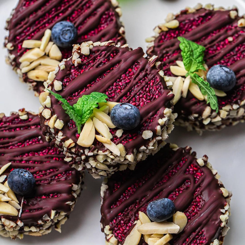 Frambozenbrownies