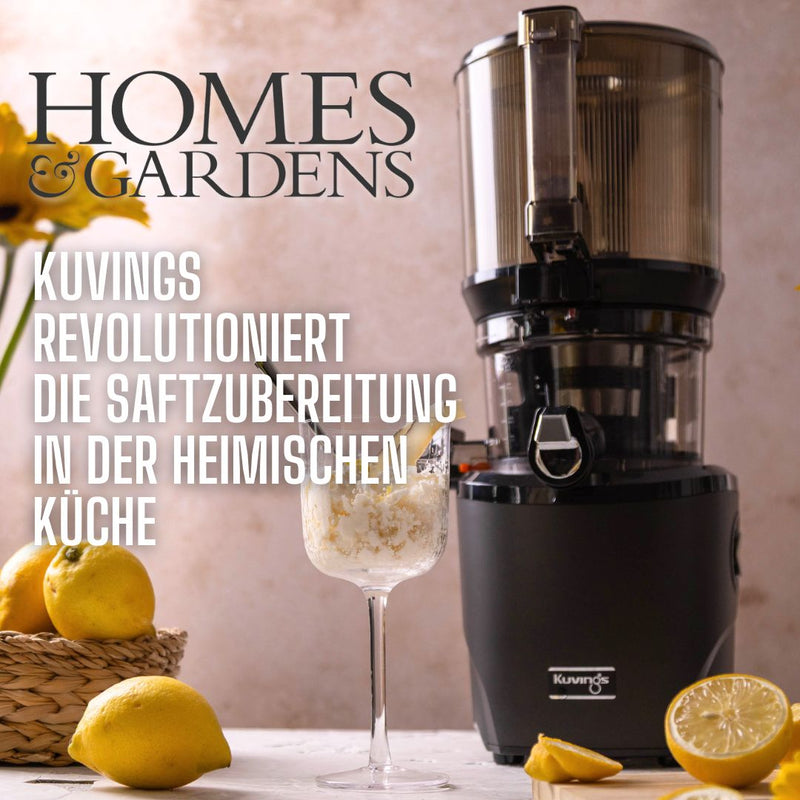 [ Homes &amp; Gardens ] Kuvings Slow Juicer – De nieuwe maatstaf voor gezond koken