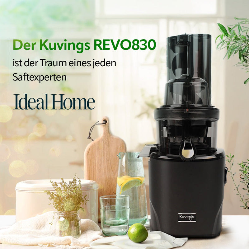 [ Ideal Home UK ] De Kuvings REVO830 is de droom van elke sapexpert