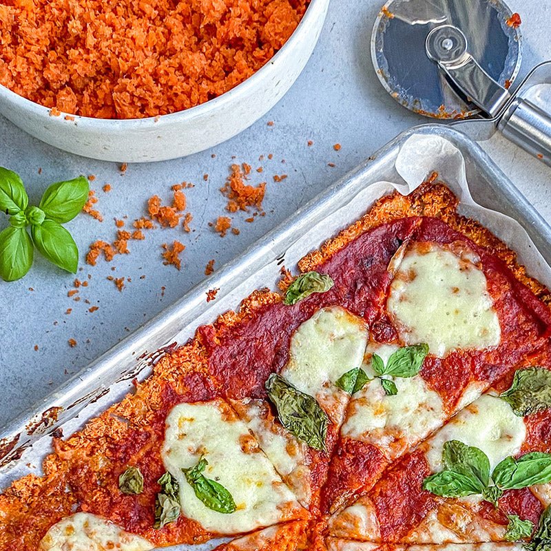 Wortelpulppizza