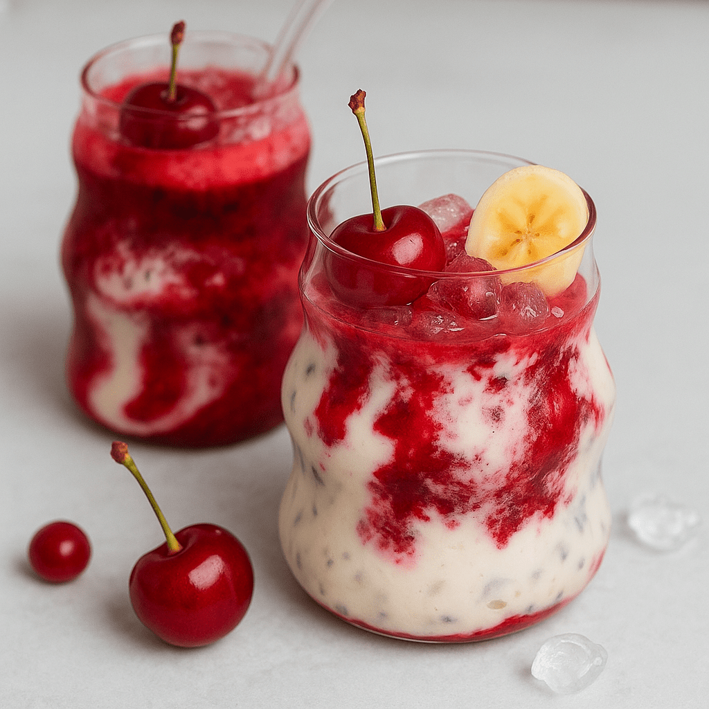 Ki-Ba Juice – Twee recepten met kers en banaan 