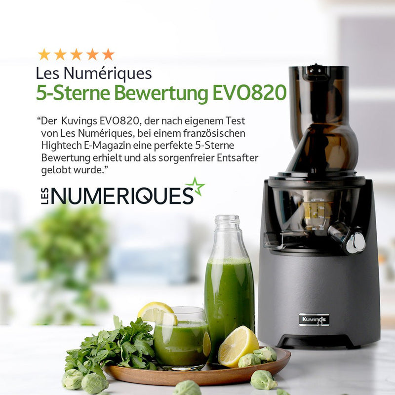 [ Les Numériques ] 5-sterrenwaardering EVO820 