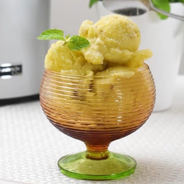 Mango-bananenijs 