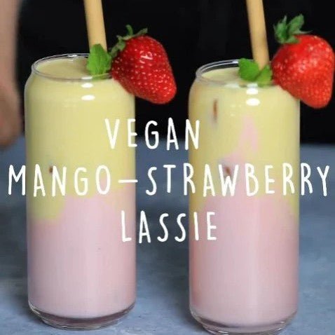 Mango Aardbei Lassi