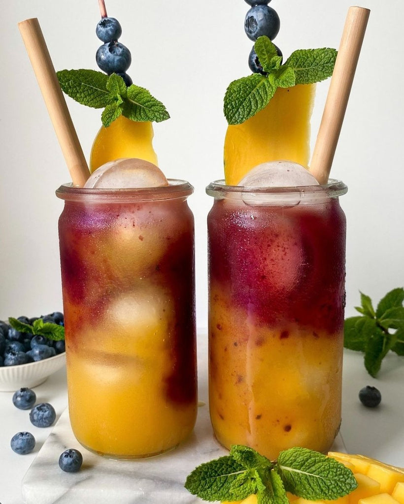 Mango-bosbessensap