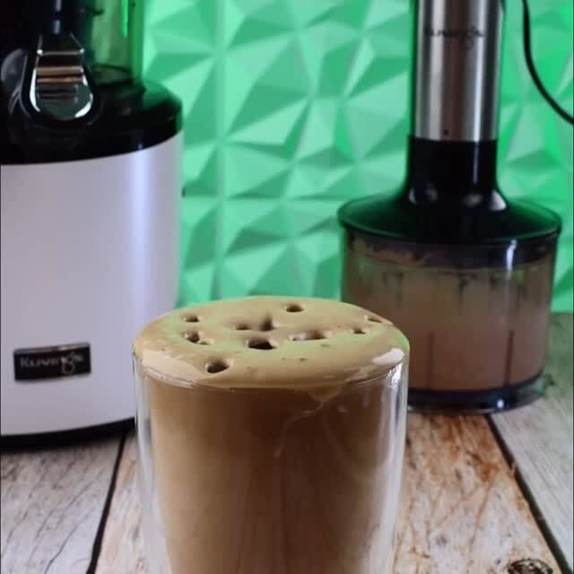 Lekkere room en koffieschuim 