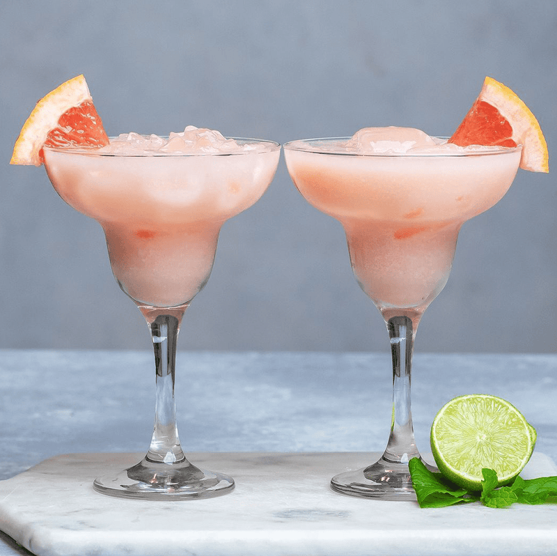 ROZE GRAPEFRUIT COLADA MOCKTAIL