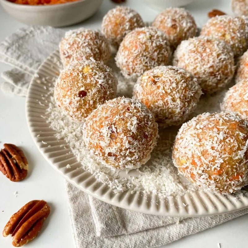 Powerballs met wortelpulp