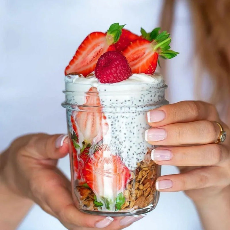 Strawberry Love Chia Pudding 