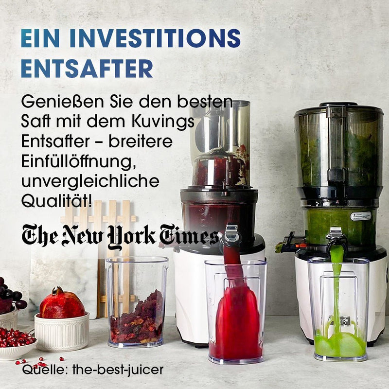 [ The New York Times ] Kuvings Juicer - Een investering in gezondheid