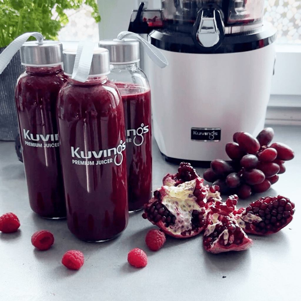 Dieppaars genot van de slowjuicer