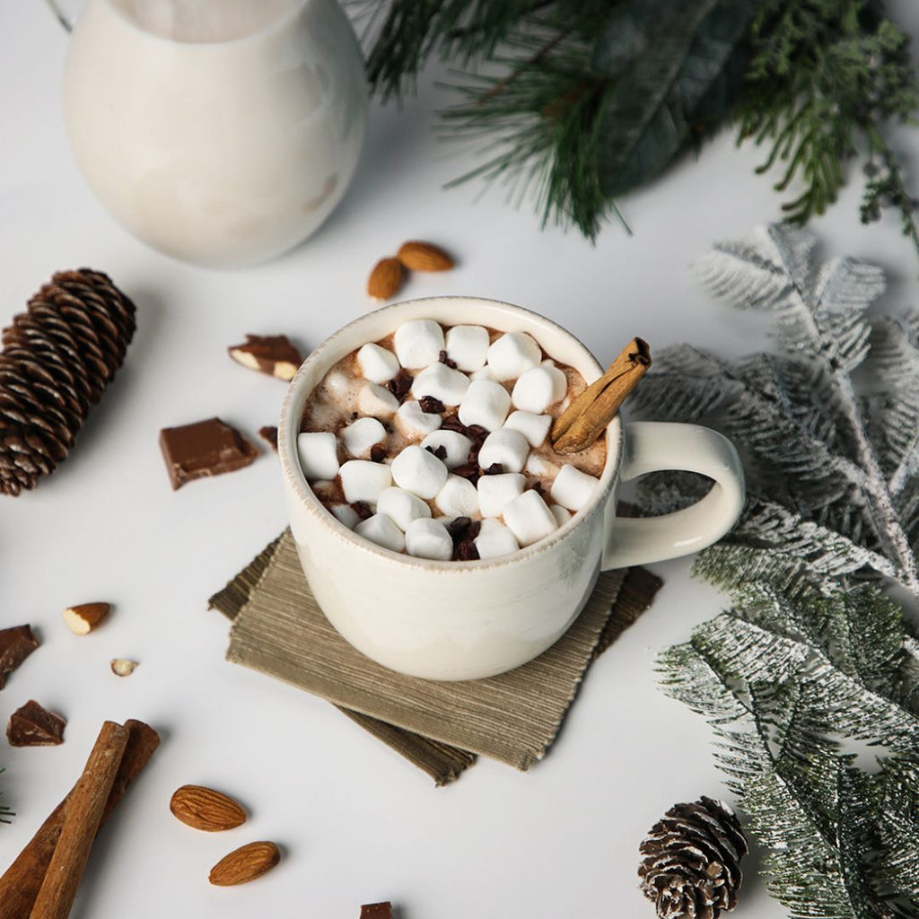 Vegan hot chocolate with marshmallows – simply heavenly!