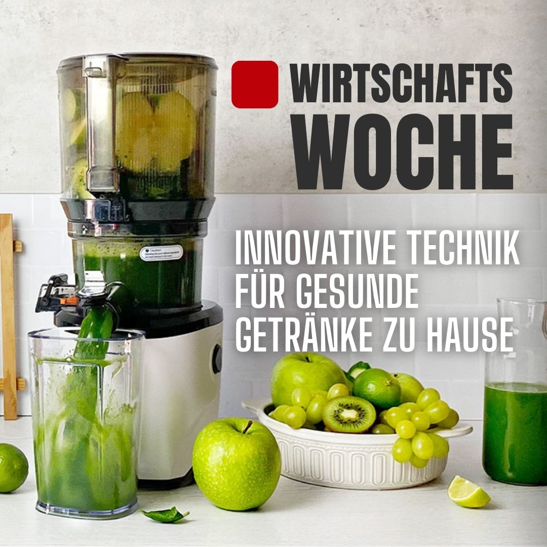 [ WirtschaftsWoche ] Innovative Technik für gesunde Getränke zu Hause - Kuvings Deutschland