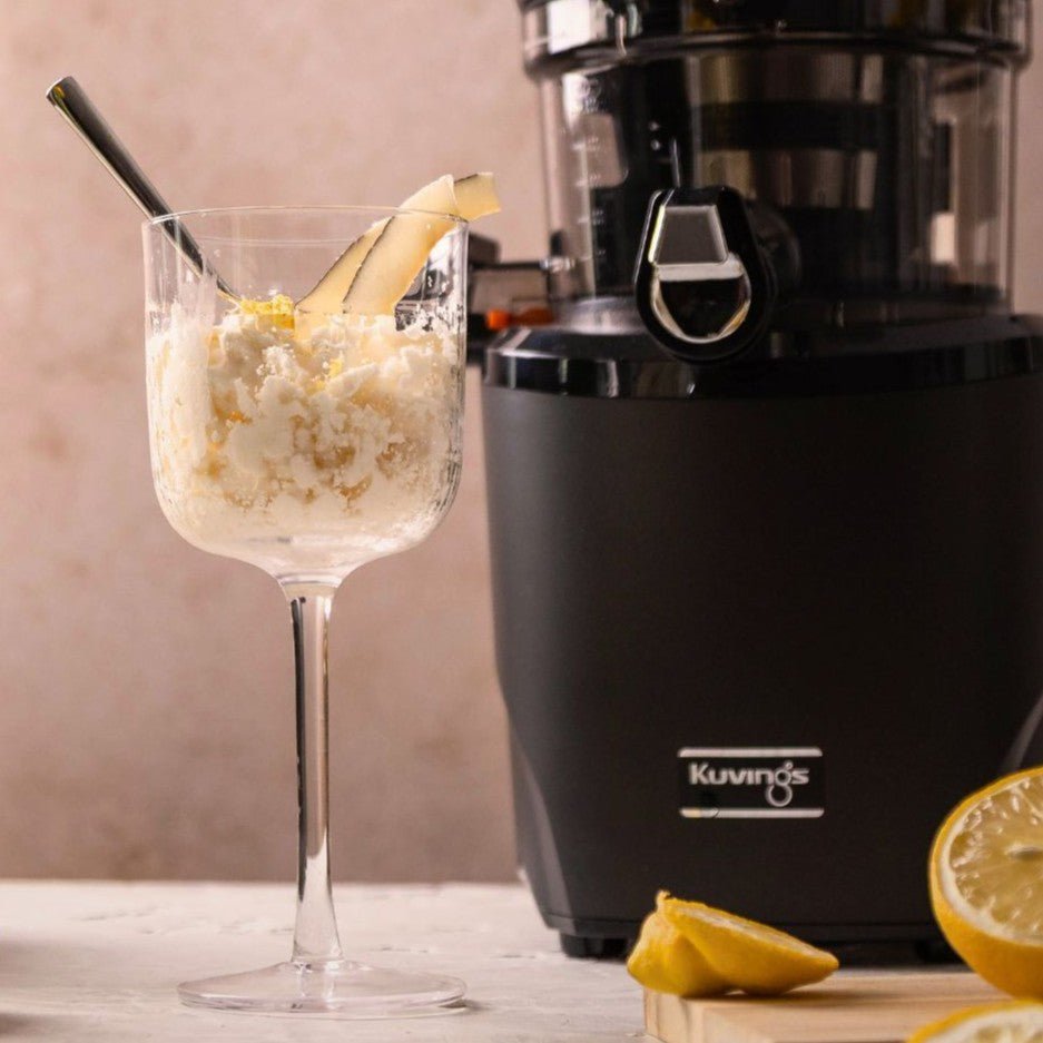 Citroen-kokos granita 