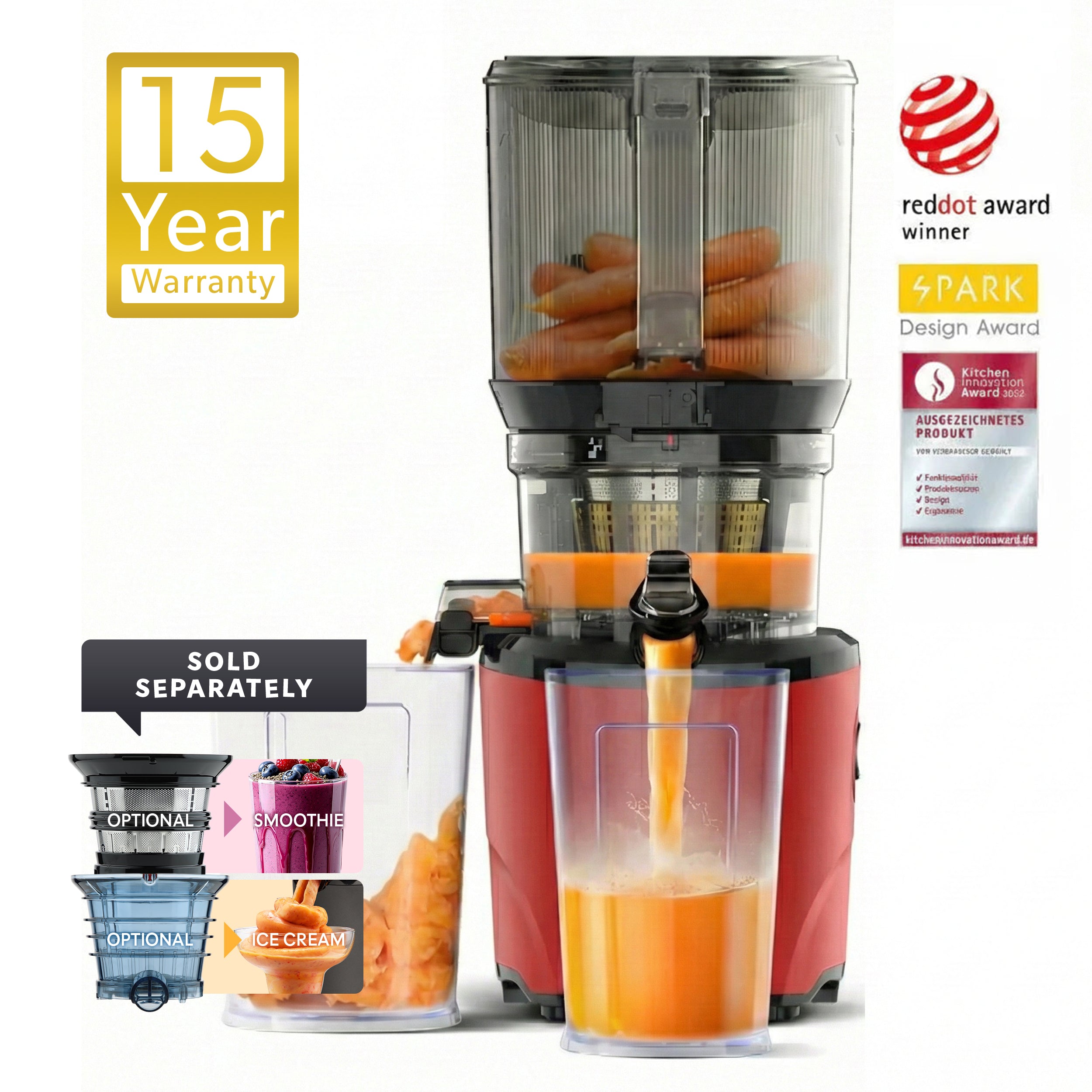 AUTO10S HANDSFREE SLOW JUICER – Kuvings Europe