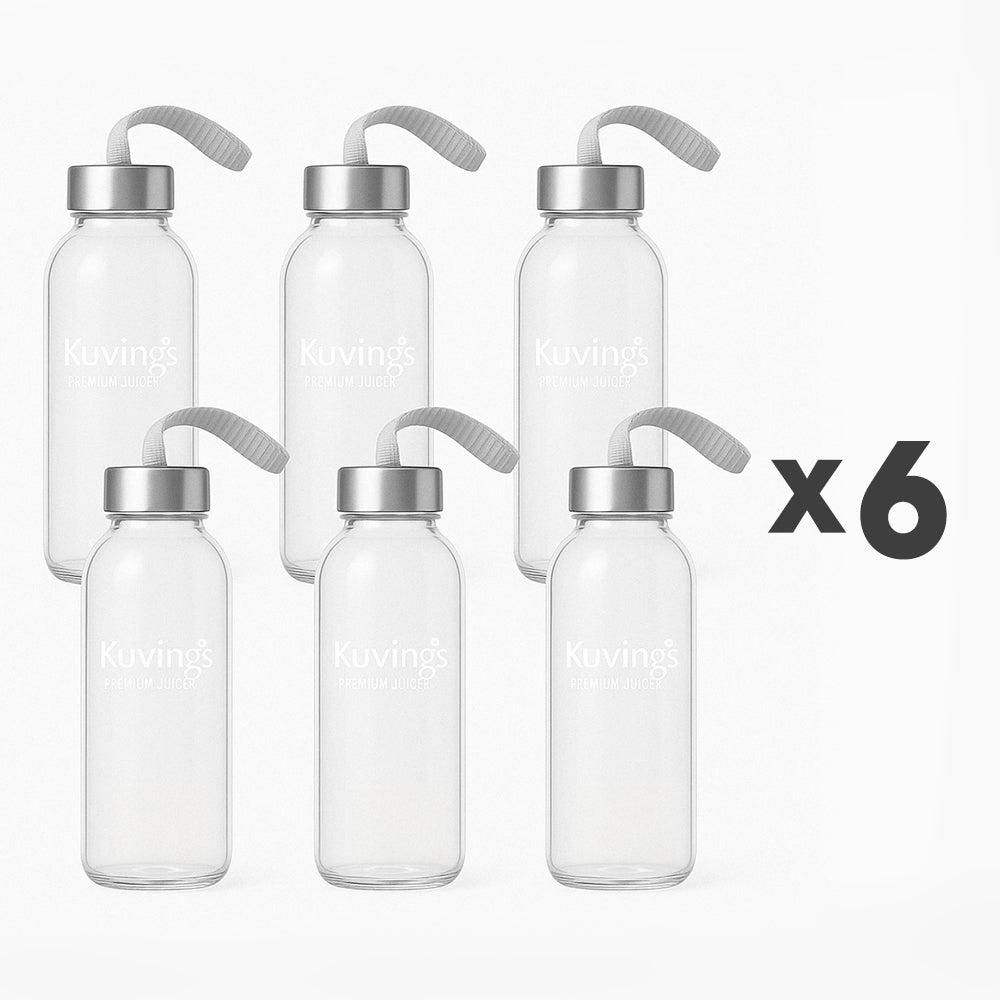 Kuvings Glasflaschen Set (420ml 6 Stück) - Kuvings Deutschland