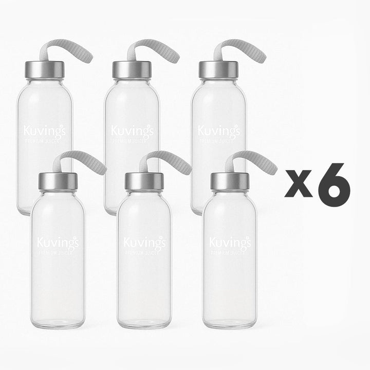 Kuvings Glasflaschen Set (420ml 6 Stück) - Kuvings Deutschland